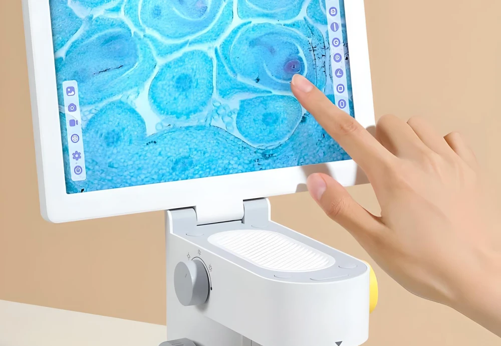 digital microscope with display