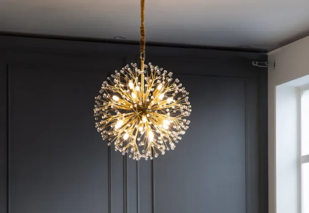 glass globes chandelier