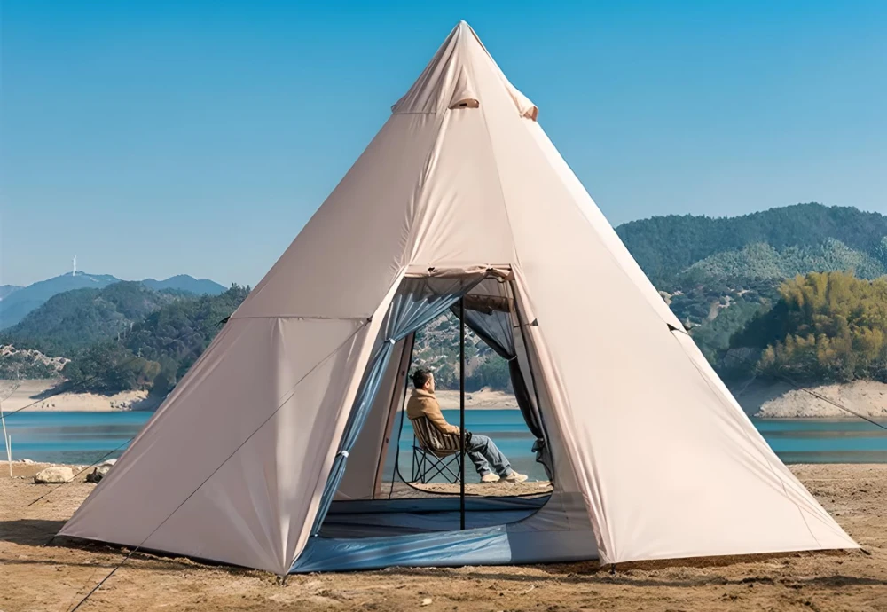 pyramid pop up tent