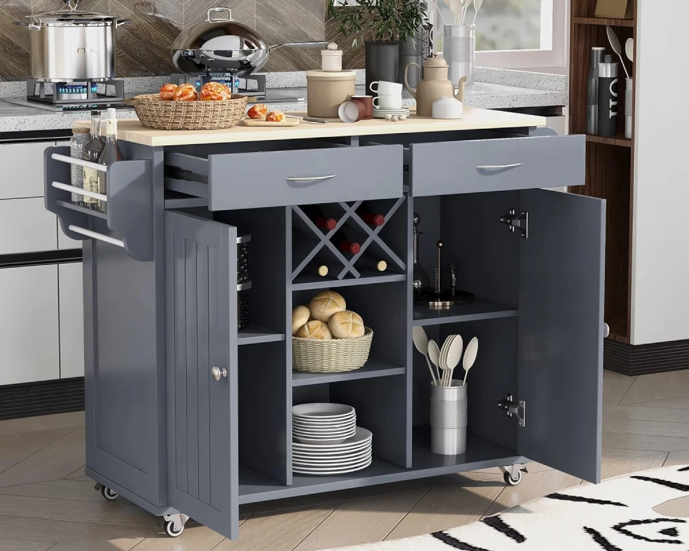 kitchen island drawers