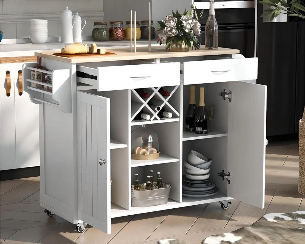 kitchen island on wheels