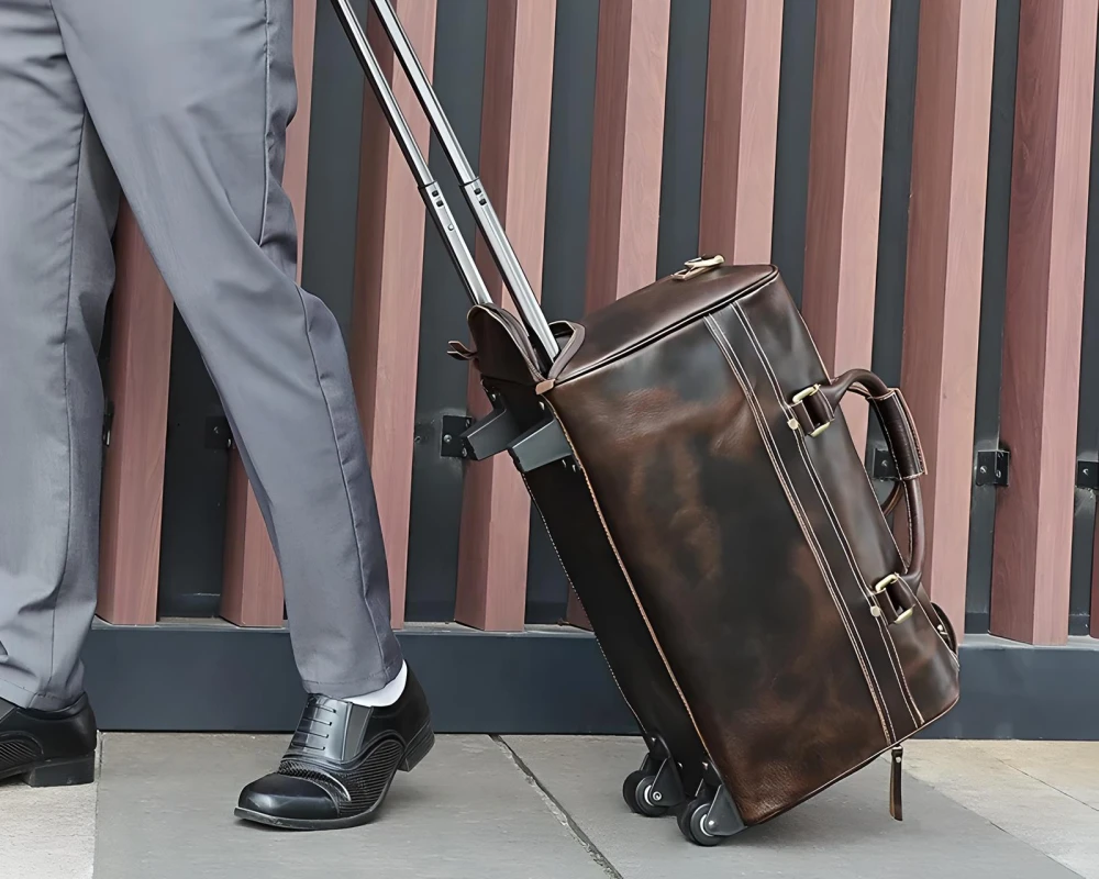 luggage trolley cart