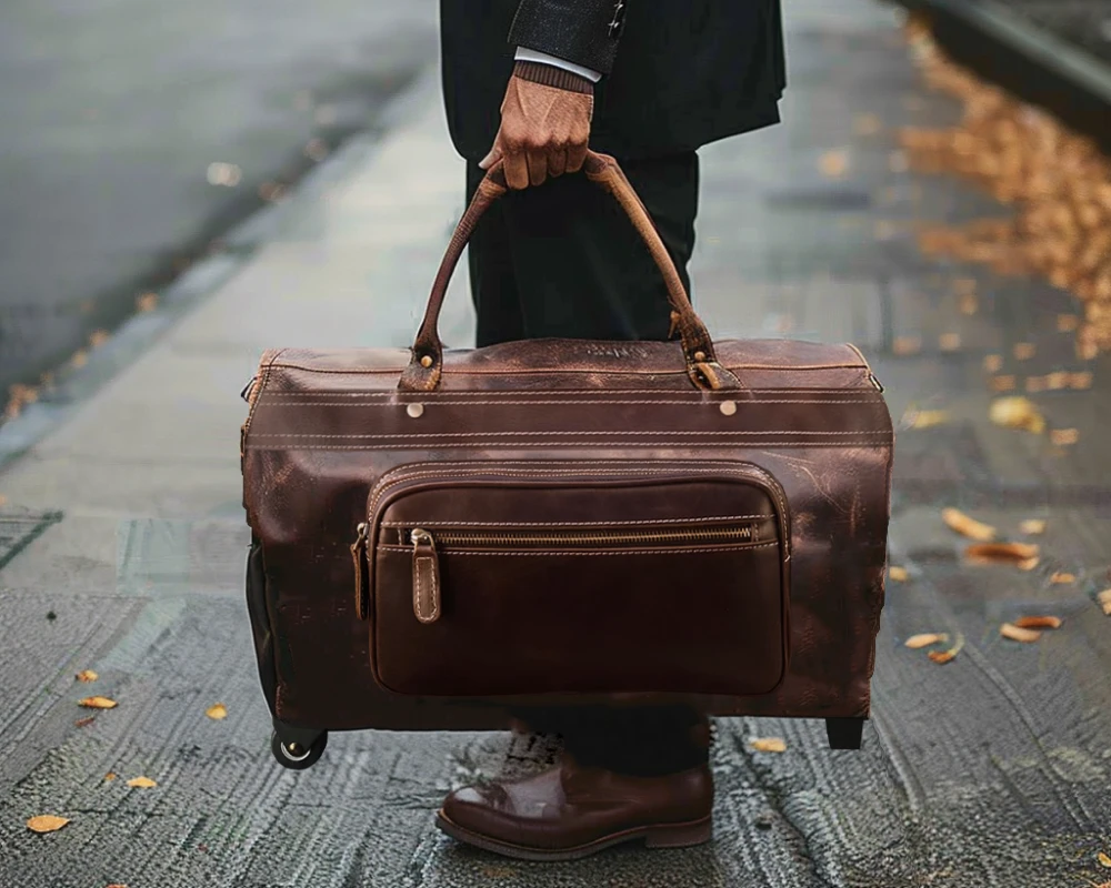 designer wheeled luggage